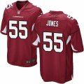 Mens Nike Arizona Cardinals #55 Chandler Jones Game Red Team Color NFL Jersey