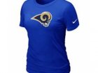 Women St.Louis Rams Blue T-Shirts