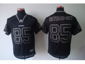 Nike NFL Oakland Raiders #85 Darrius Heyward-Bey Lights Out Black Elite Jerseys