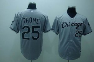 mlb chicago white sox #25 thome gray