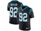 Mens Nike Carolina Panthers #92 Vernon Butler Vapor Untouchable Limited Black Team Color NFL Jersey