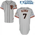 mlb jerseys san francisco giants #7 blanco grey