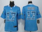 2015 New Nike San Diego Charger #17 Rivers Blue Strobe Jerseys(Limited)