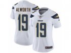 Women Nike Los Angeles Chargers #19 Lance Alworth Vapor Untouchable Limited White NFL Jersey