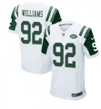 Nike New York Jets #92 Leonard Williams White Stitched NFL Elite Jersey