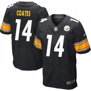 Nike Pittsburgh Steelers #14 Sammie Coates Black Jerseys(Elite)