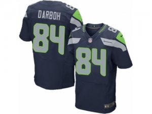 Mens Nike Seattle Seahawks #84 Amara Darboh Elite Steel Blue Team Color NFL Jersey