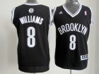 nba new jersey nets #8 williams full black
