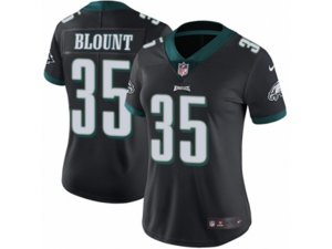 Women Nike Philadelphia Eagles #35 LeGarrette Blount Black Alternate Vapor Untouchable Limited Player NFL Jersey