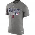 MLB Men's Boston Red Sox Nike 2016 AC Legend Issu T-Shirt - Gray