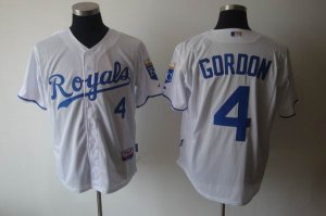 mlb kansas city royals #4 gordon white(cool base)