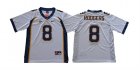 California Golden Bears #8 Aaron Rodgers White College Football Jersey