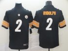 Nike Steelers #2 Mason Rudolph Black Vapor Untouchable Limited Jersey