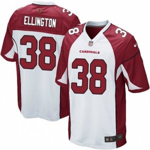 Mens Nike Arizona Cardinals #38 Andre Ellington Game White NFL Jersey