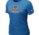 Women Cincinnati Bengals light blue T-Shirt