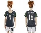 Womens Germany #16 Bellarabi Away Soccer Country Jersey