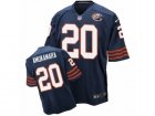 Mens Nike Chicago Bears #20 Prince Amukamara Elite Navy Blue Throwback NFL Jersey