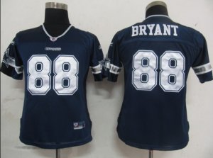 Womens NFL Dallas cowboys 88 bryant Blue