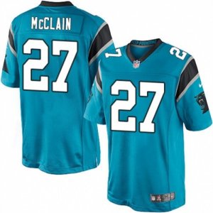 Mens Nike Carolina Panthers #27 Robert McClain Limited Blue Alternate NFL Jersey