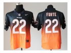 Nike jerseys chicago bears #22 matt forte blue-orange[Elite II drift fashion]