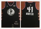 Mavericks #41 Dirk Nowitzki Black 2019 NBA All-Star Game Jordan Brand Swingman Jersey
