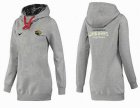 Women Jacksonville Jaguars Logo Pullover Hoodie-042