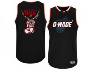 nba miami heat #3 wade black[limited edition]