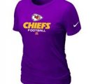 Women Kansas City Chiefs Purple T-Shirt