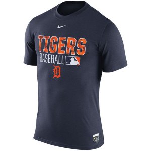 MLB Men\'s Detroit Tigers Nike 2016 AC Legend Issu T-Shirt - Navy