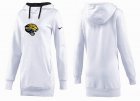 Women Jacksonville Jaguars Logo Pullover Hoodie-045