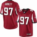 Mens Nike Atlanta Falcons #97 Grady Jarrett Limited Red Team Color NFL Jersey