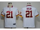 NIKE NFL Washington Redskins #21 Sean Taylor White Game Jerseys