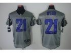 Nike NFL baltimore ravens #21 webb grey jerseys[Elite shadow]