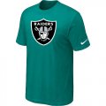 Oakland Raiders Sideline Legend Authentic Logo T-Shirt Green