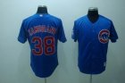 mlb chicago cubs #38 zambrono blue