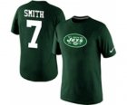 Nike New York Jets Geno Smith Name & Number T-Shirt Green