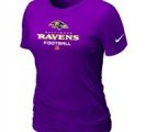 Women Baltimore Ravens purple T-Shirt