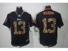 Nike NFL Miami Dolphins #13 dan marino black jerseys[Camo Fashion Elite]