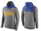 Mens Seattle Mariners Nike Gray Cooperstown Collection Hybrid Pullover Hoodie