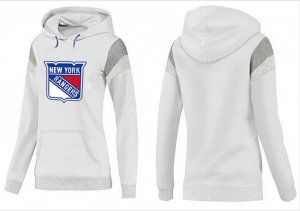 NHL Women New York Rangers Logo Pullover Hoodie 17