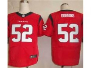 Nike NFL Houston Texans #52 Tim Dobbins red Jerseys(Elite)