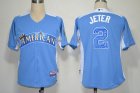 2012 MLB ALL STAR New York Yankees #2 Derek Jeter blue(cool base)