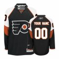 Men's Reebok Philadelphia Flyers Customized Premier Black Third NHL Jersey