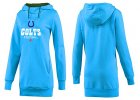 Women Indianapolis Colts Logo Pullover Hoodie-099