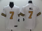 Nike Saints #7 Taysom Hill White Color Rush Limited Jersey