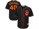 San Francisco Giants #40 Madison Bumgarner Black Alternate 2017 Cool Base Jersey