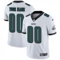 Mens Nike Philadelphia Eagles Customized White Vapor Untouchable Limited Player NFL Jersey