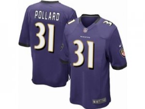 Nike NFL Baltimore Ravens #31 Bernard Pollard purple Jerseys(Game)