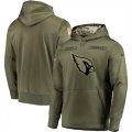 Nike Cardinals Olive Salute To Service Mens Pullove Hoodie