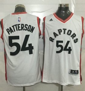 Toronto Raptors #54 Patrick Patterson White Stitched NBA Jersey